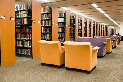 <strong>NATASHA AFTANDILIANS |</strong> Staff Photographer<br>The fourth floor of Langson Library, a quiet, no-talking study floor, is completely silent with the recent reduction of Library operation hours.