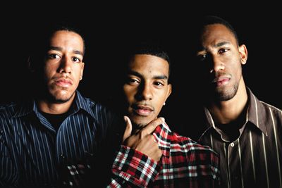 <strong>SCOTT ROEDER |</strong> Staff Photographer<br>Senior guard Michael Hunter, senior center Zack Atkinson and junior point guard Patrick Rembert will try to lead the UCI basketball team to where no UCI team has ever gone before.