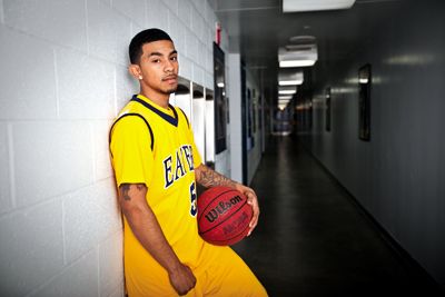 <strong>SCOTT ROEDER | Staff Photographer</strong><br/>Fourth-year senior Michael Hunter has been the team’s best outside shot. The 5 feet 10 inch guard has repeatedly come up big in crunch time this season and in his solid UCI career.  