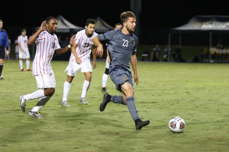 The 'Eaters could not hold off No. 9 Notre Dame's aggressive start in their season opener Friday evening