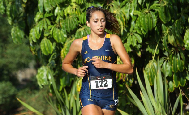 Senior Marissa Gonzalez led the 'Eaters with a fifth place finish Thursday. UCI collectively topped three of their four competitors in Malibu.