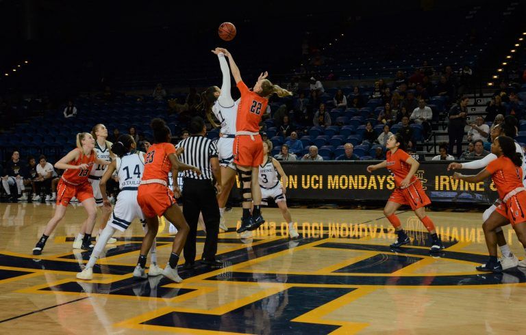 Last minute victory for UCI women’s basketball against Cal State Fullerton