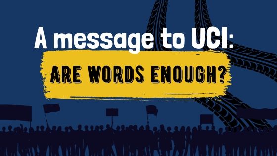 Editorial: UCI Must Not Remain On The Side Of The Oppressor