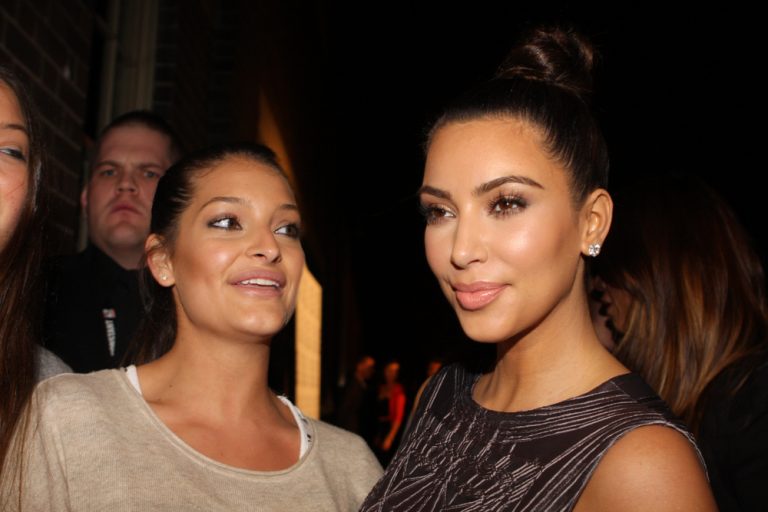 Kim Kardashian’s Red Top Hints at Nothing