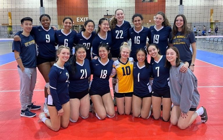 UCI Women’s Club Volleyball Places Fifth at the NCVF Volleyball Championships￼