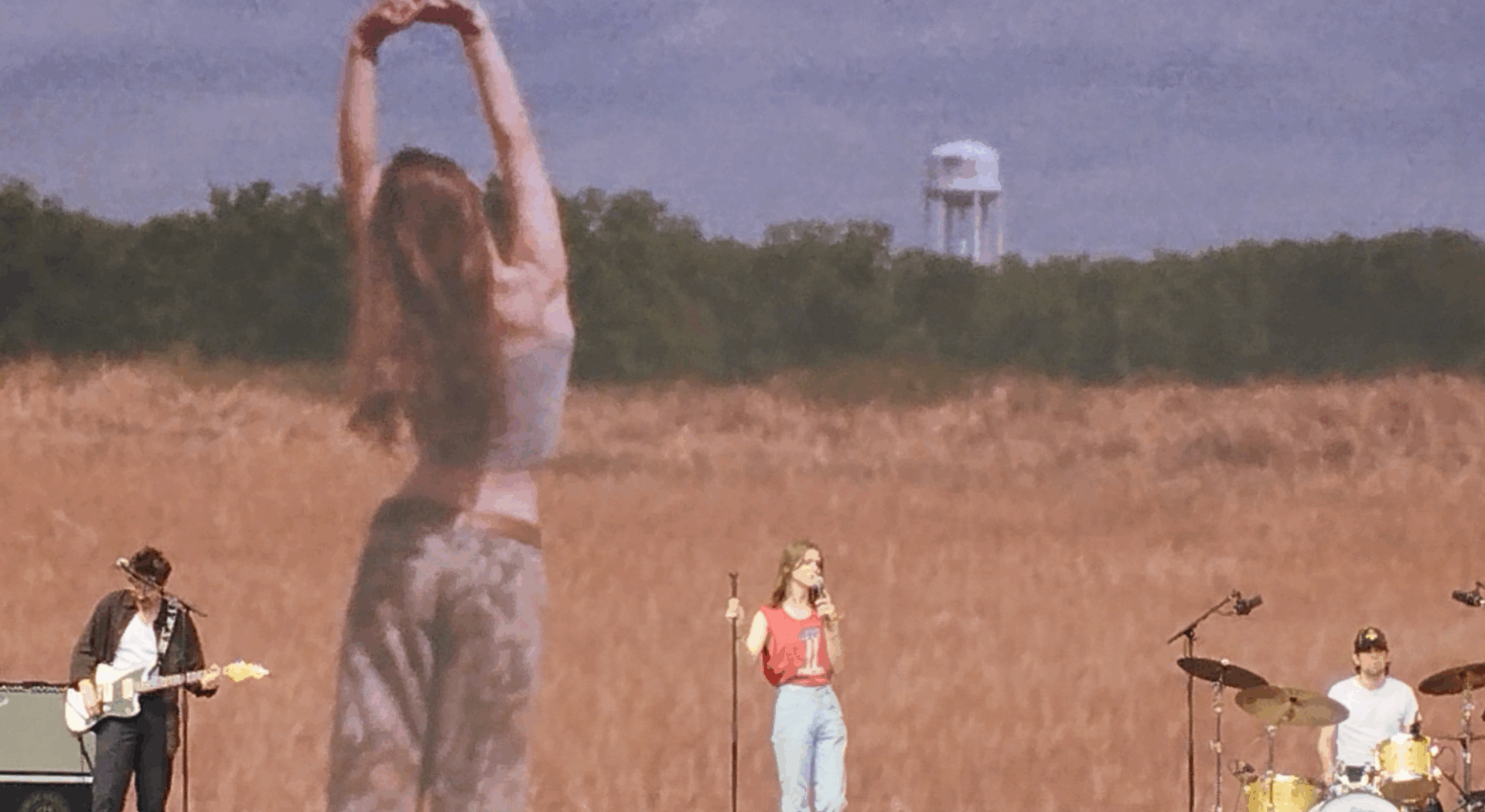 Singer-songwriter Ethel Cain performing at the Rock en Seine music festival in 2023