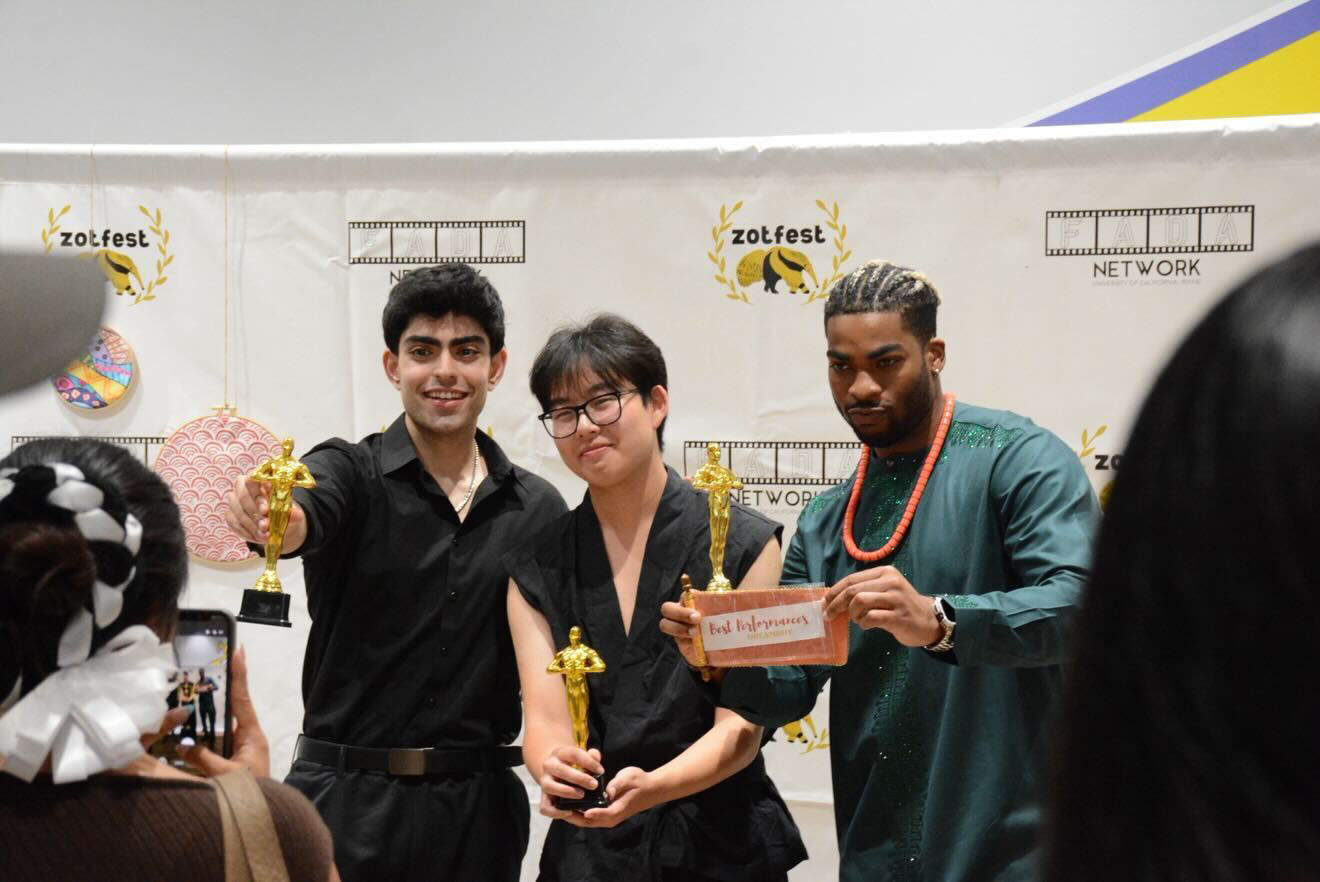 Three people from winning short 